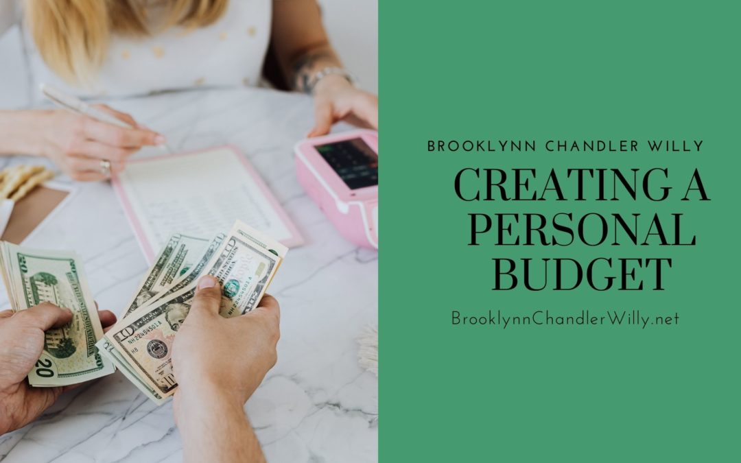 Brooklynn Chandler Willy Creating A Personal Budget